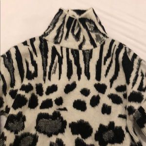 top shop cheetah sweater